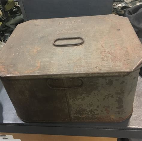 usqmc metal box|army surplus metal boxes.